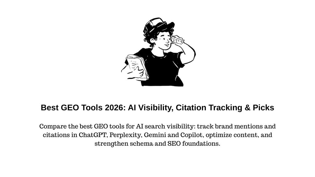 Best GEO Tools 2026: AI Visibility, Citation Tracking & Picks